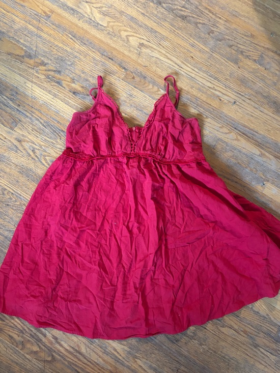 Vintage Dresses & Skirts - Vintage Red Mini Dress